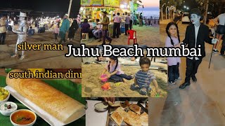 Juhu Beach Explore Street food South indian special dinnermumbai famous juhu beachmumbaitravel [upl. by Madelon]