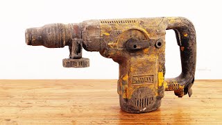 Rotary Hammer Drill Restoration  Dewalt D25500K Restore [upl. by Kutzer]