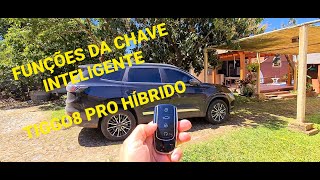 Funções Chave Inteligente TIGGO8 PRO HÍBRIDO Ttiggo8 caoachery tiggo8pro [upl. by Merrill]