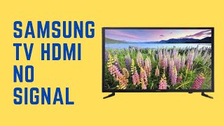 Samsung TV HDMI No Signal  Easy Fixes to Get Your Screen Back [upl. by Madelene38]