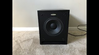 Velodyne CHT8 Home Theater Powered Active Subwoofer [upl. by Lednor]