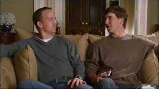 Peyton vs Eli quotManning Bowlquot television commercial [upl. by Nnylirak936]