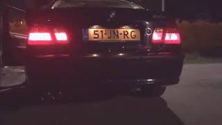 BMW E46 22 M54 Sport exhaust just the muffler e46 muffler m54 [upl. by Alrrats]