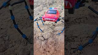 RC Lighning MCQueen Spider Monster DIY thundercartoy mcqueen choochoocharles monstercar [upl. by Ramed4]