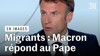 Macron sur limmigration  « On ne peut pas accueillir toute la misère du monde » [upl. by Lyndsey]