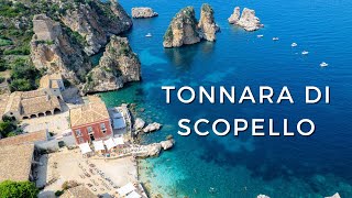 Tonnara di Scopello Sicily 4K Drone Footage [upl. by Flan843]