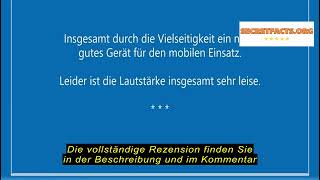 Produktbewertung MYDASH Tragbarer 149ZollDVDPlayer fürs Auto DVDPlayer für Kinder mit schwenk [upl. by Edlihtam]