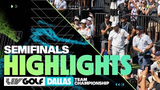 FULL HIGHLIGHTS LIV Golf Dallas Team Championship  Semifinals  2024 [upl. by Eeliab]