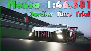 Assetto Corsa Competizione  AMG Monza Jardier time trial hotlap [upl. by Isaacs]