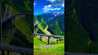 жибек mountains travel kyrgystan automobile kyrgyzstan nature кыргызстан [upl. by Ahsinel35]