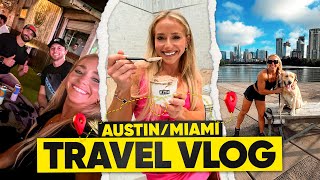 AustinMiami Travel Vlog Two Cities One EPIC Adventure [upl. by Brawley]