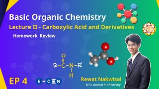 EP 4 Carboxylic Acid and Derivatives  Basic Organic Chemistry  by PEx [upl. by Rann940]