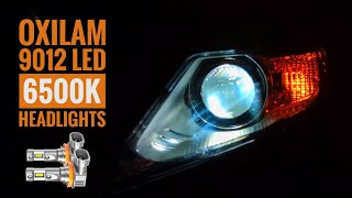 OXILAM 9012 LED Headlight Review  Lincoln MKX Upgrade [upl. by Tala]