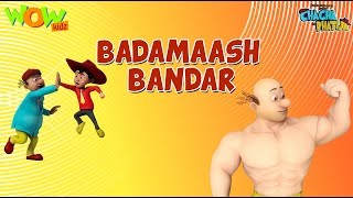 Badmaash Bandar  Chacha Bhatija  3D Animation Cartoon for Kids As on Hungama TV [upl. by Anez387]