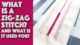 What is a Zig Zag Stitch and What Is It Used For  Sew Anastasia [upl. by Lamoureux]