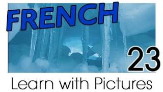 Learn French  French Winter Vocabulary [upl. by Donaghue48]