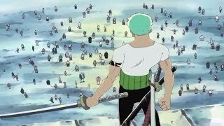 One Piece Zoro at Whiskey Peak Dub Epic Scene [upl. by Noicpecnoc]