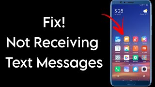 How to fix not receiving text messages Android  Cant receive verification code SOLVED [upl. by Eadie230]