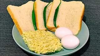 Just Add Bread amp Egg With Noodles  It’s So Delicious  Tiffin recipe  AP Cooks [upl. by Vivie]