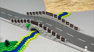 Brücke  Bau einer Lego Stadt Teil 195 [upl. by Enilrad546]