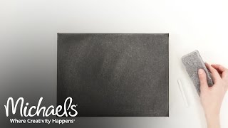 Chalkboard Paint  Extras Crafts amp Hobbies  Michaels [upl. by Irmgard]