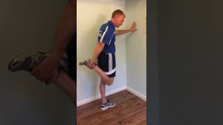 Standing Quadriceps stretch with glute squeeze [upl. by Calabrese]