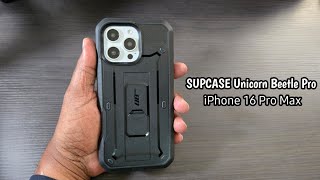 SUPCASE Unicorn Beetle Pro Case for iPhone 16 Pro Max [upl. by Enytsirhc411]