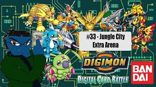 Digimon Digital Card Battle Jungle City Extra Arena [upl. by Laniger670]