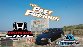 GTA 5  Top Speed Checking On Honda Civic youtube youtuber youtubegaming gta5 gaming fnf gta [upl. by Brana57]