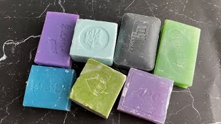 Block Soap Cutting 🧼Soap Crushing ASMR ❤️Soap Carving ✨Satisfying Sound [upl. by Brittney]