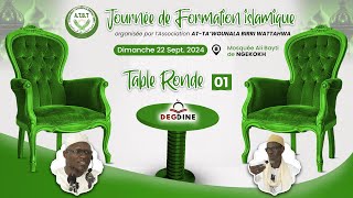 DIRECT Journée Islamique ATBT de Nguekokh 01  1ère Table ronde [upl. by Enyamrahs]