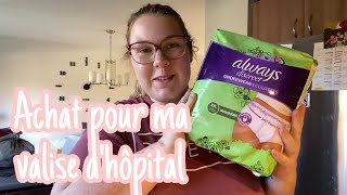 Vlog 031121  Achat pour ma valise d’hôpital amp on se prépare pour l’hiver [upl. by Stewart]