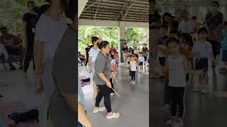 Yves Athon video Dance practice for Mass dancing ✨trending baby dance daycare [upl. by Eisen582]