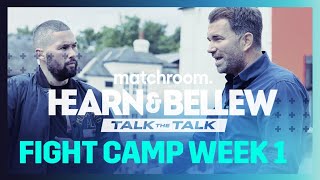 Hearn amp Bellew  Talk The Talk Fight Camp Week 1 2021 preview [upl. by Elsinore520]