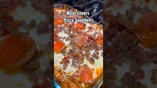 Meat Lovers Pizza Spaghetti 🍕🔥 [upl. by Krischer636]