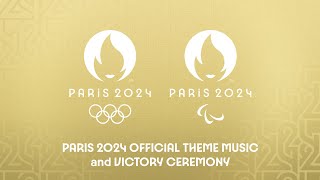 PARIS 2024 Victory Ceremony  Official Theme Music  Full Version  SUMMER OLYMPIC PARIS 2024 [upl. by Atnuhs]