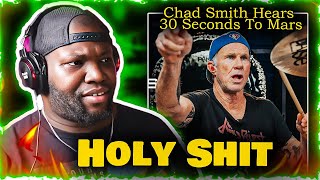 This Was INSANE Chad Smith Hears Thirty Seconds To Mars For The First Time  Reaction [upl. by Einhpets255]