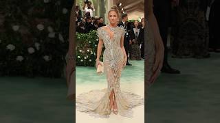 Jennifer Lopez Sparkling Slay  The Met Gala 2024 jenniferlopez fashionpolice metgala2024 jlo [upl. by Nylyahs160]