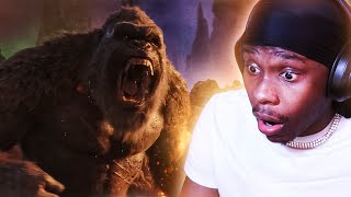 THIS WAS CRAZY GODZILA X KONG THE NEW KINGDOM OFFIVAL TRAILER 2 REACTION [upl. by Uund991]