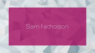 Sam Nicholson  appearance [upl. by Ferris]