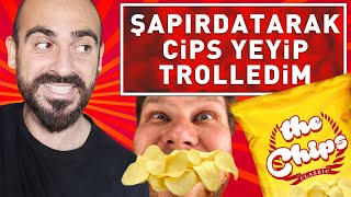 ŞAPIRDATARAK CİPS YEDİM TROLLEDİM [upl. by Friedrick]