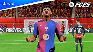 FC 25  RCD Mallorca vs FC Barcelona  LaLiga 2425 Season Full Match  Gameplay  PS5™ FHD60 [upl. by Nennarb]