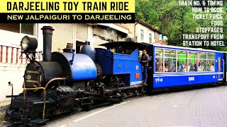 Darjeeling Toy Train  NJP to Darjeeling By Toy Train Full Journey  Ticket Booking Price Timings [upl. by Valera967]