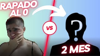 ¿Cuánto crece el pelo en 2 meses  ja boy [upl. by Reyna]