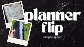 mid july update flip Filofax personal holborn wprs inserts [upl. by Namrac960]