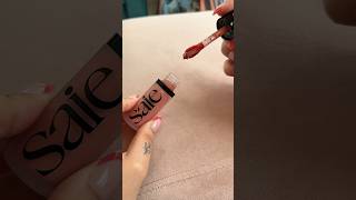 SAIE BEAUTY SWATCH IN ROSY 🌹 beautyreview beautyunboxing shortscreators makeup [upl. by Oht]