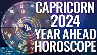 Capricorn 2024 Horoscope ♑ Year Ahead Astrology [upl. by Ahsilam]