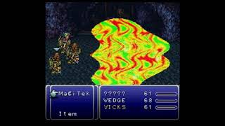 Final Fantasy Revelations Final Fantasy III ROM Hack SNES Gameplay Sample [upl. by Tita611]