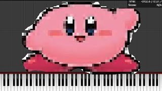 Gourmet Race Kirby Theme  Dark MIDI [upl. by Yortal]