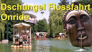 Europa Park  Dschungel Flossfahrt Onride – Jungle Rafts POV onride HD  Afrika DschungelFloßfahrt [upl. by Allicerp]